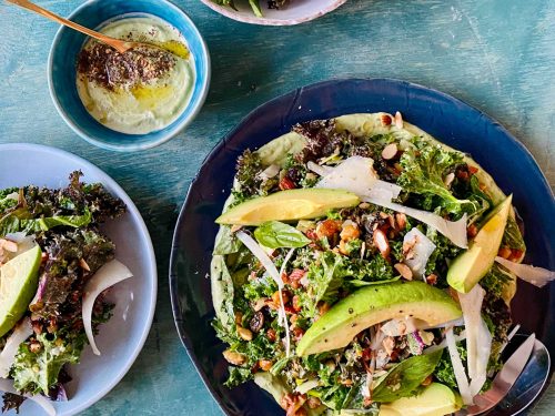 Delcado And Kale Caesar Salad