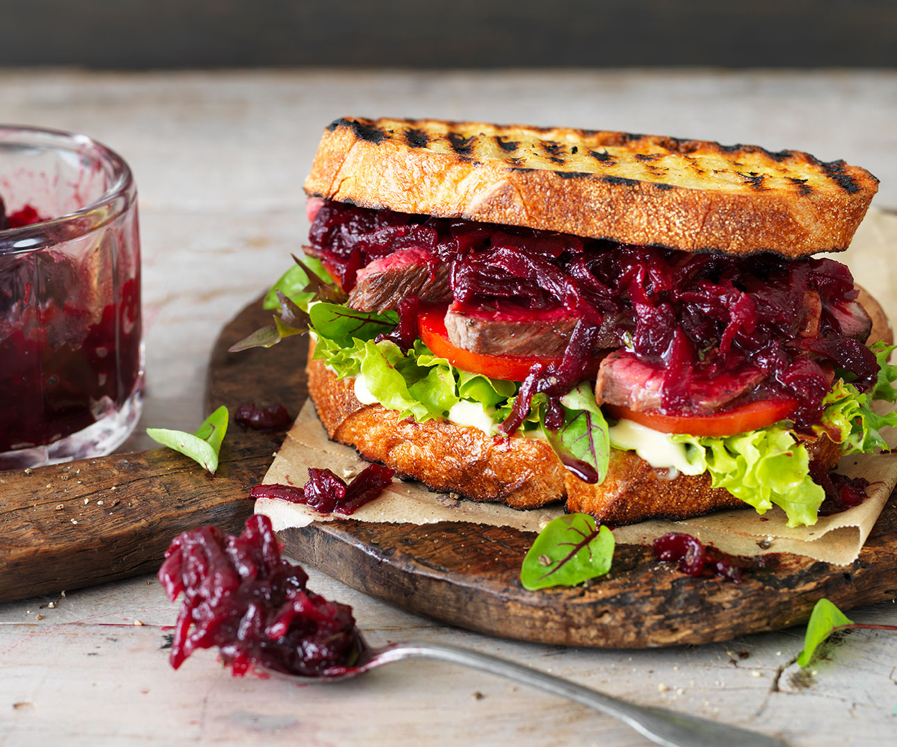 Caramelised Onion And Beetroot Relish