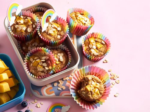Flourless Mango And Banana Blender Muffins