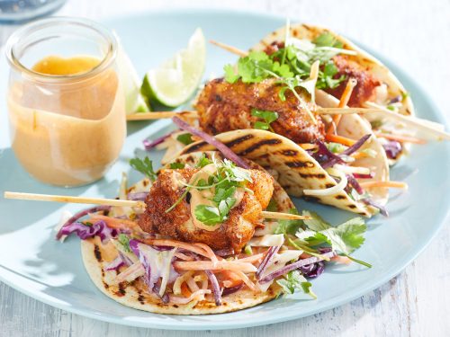 Grilled Spiced Fish Tacos