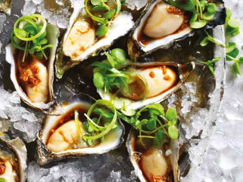 Soy & Ginger Oysters