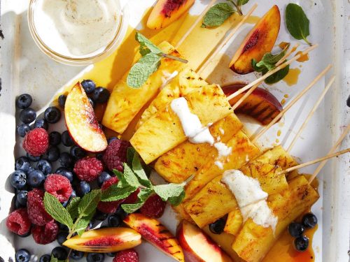 Grilled Pineapple & Summer Fruits