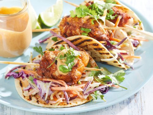 Grilled Spiced Fish Tacos