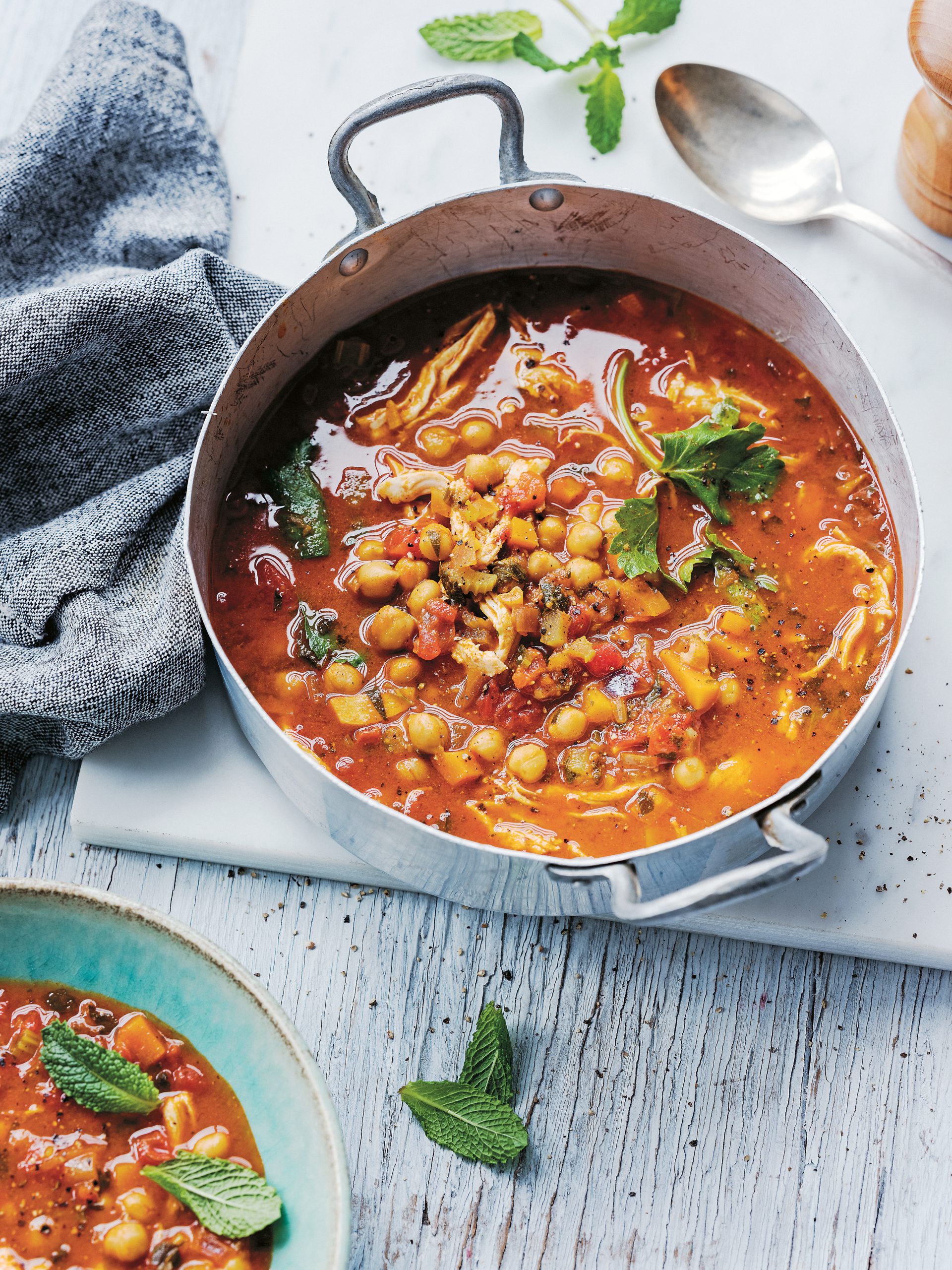 Souk-Style Chicken and Chickpea Soup - Market Magazine