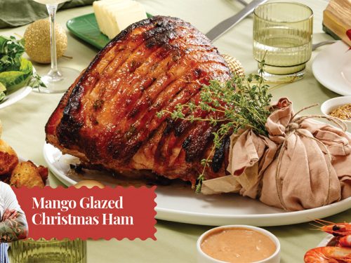 Chef Alejandro’s Mango Glazed Christmas Ham