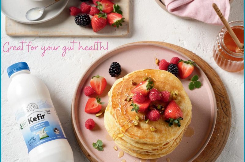 Probiotic Kefir Pancakes