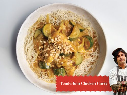 Chef Alejandro’s Tenderloin Chicken Curry
