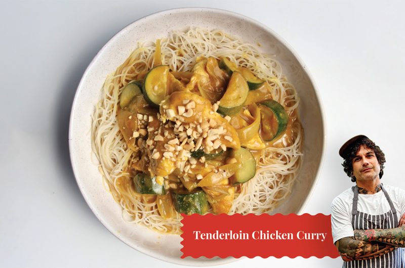 Chef Alejandro's Tenderloin Chicken Curry