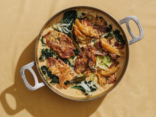 Chef Alejandro’s Maiale Al Latte (Milk Braised Pork with Cabbage and Fennel)