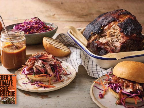 Pulled Pork with Pineapple Barbecue Sauce