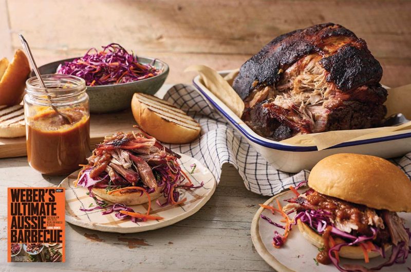 Pulled Pork with Pineapple Barbecue Sauce